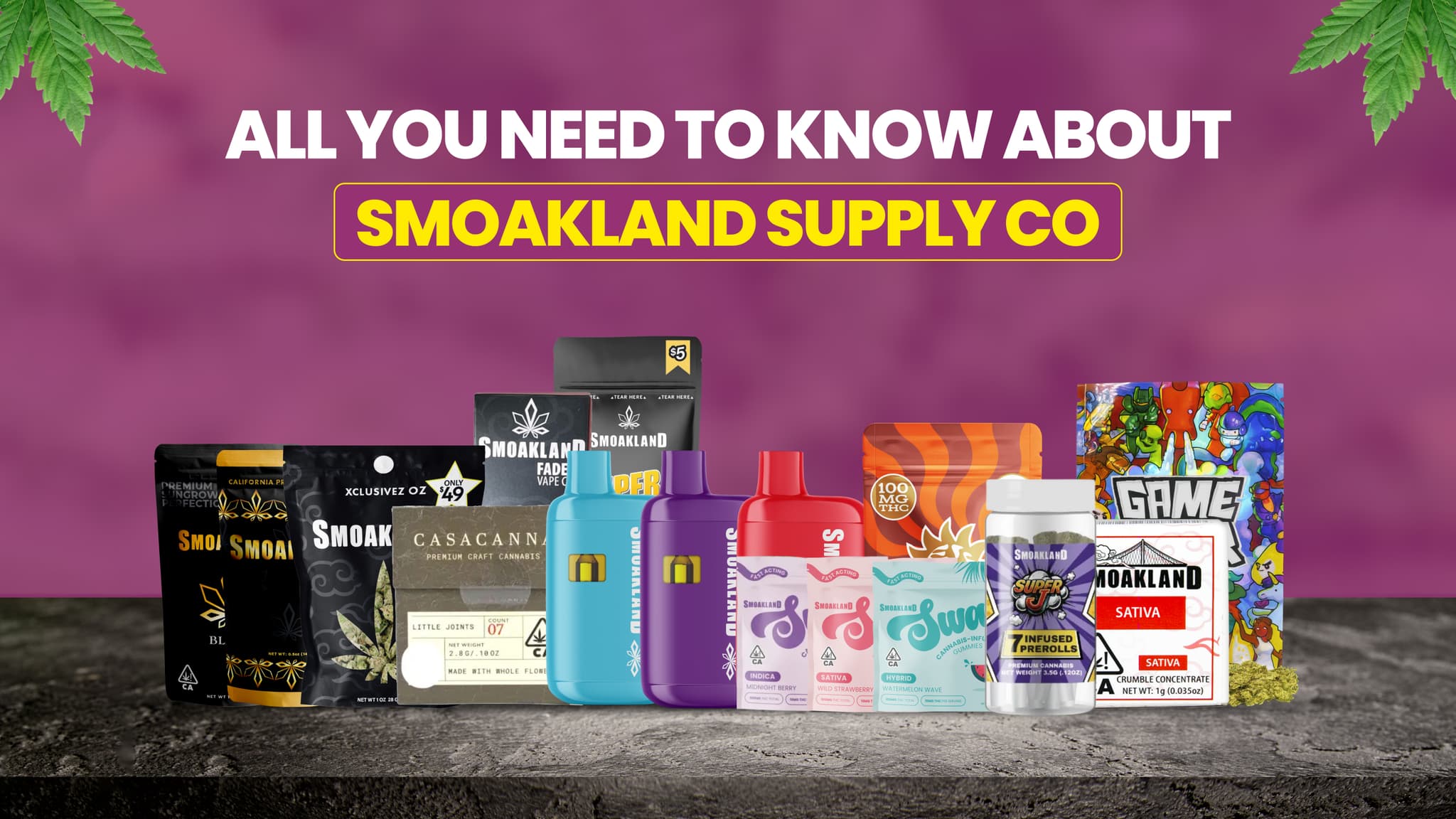 All you need to know about Smoakland Supply Co